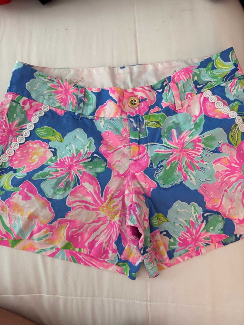 Like New-Lilly Pulitzer The Callahan Short floral Women's Casual Shorts